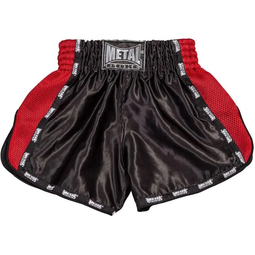 Metal Boxe Unisex Noir Short De Boxe Extrem