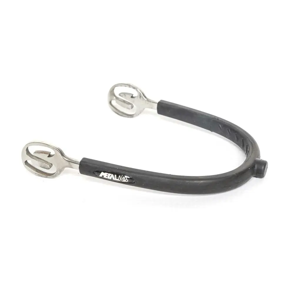 Comparer les prix de Éperons d'équitation tige caoutchouc Metalab Prince de Galles