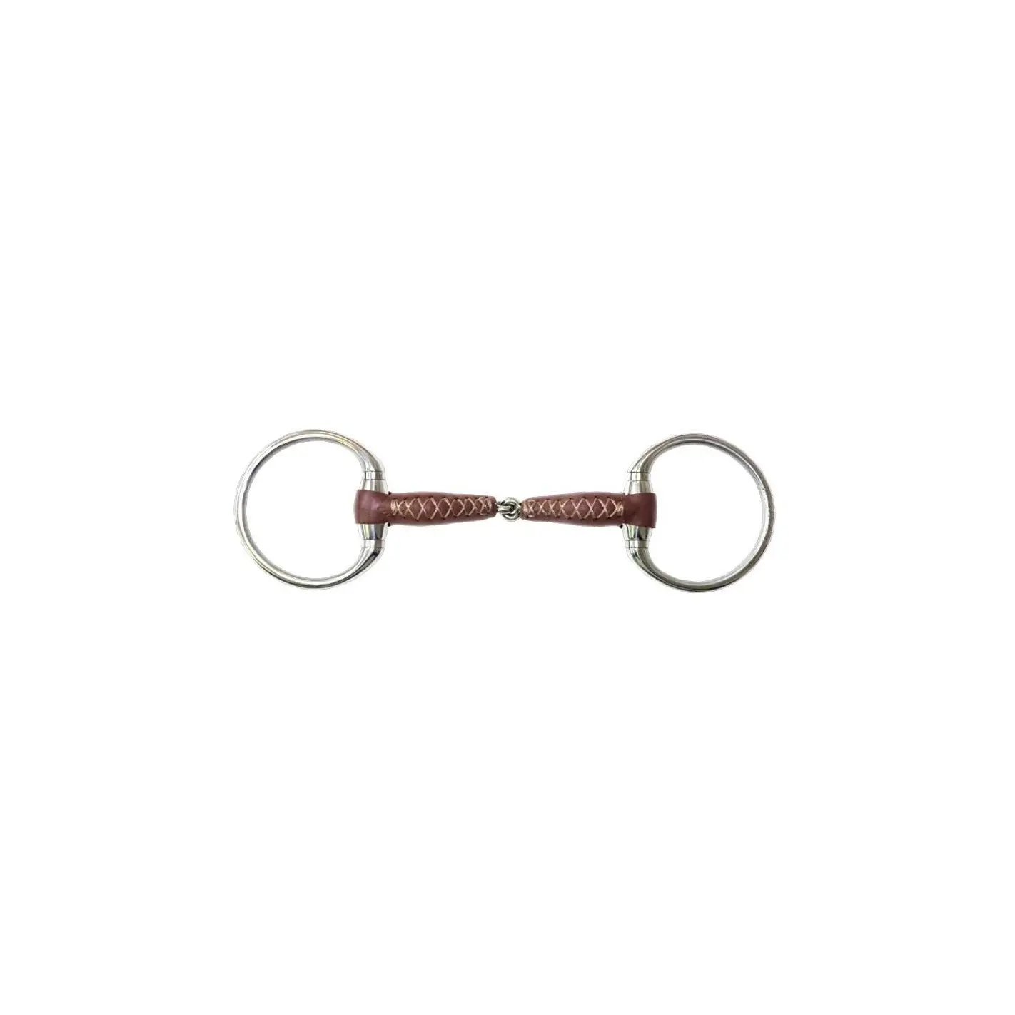 Mors olive pour cheval Metalab Pincheless