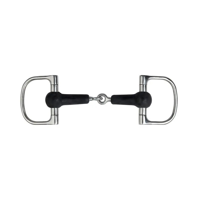 Meilleurs prix pour Mors verdun pour cheval caoutchouc rigide Metalab 23mm