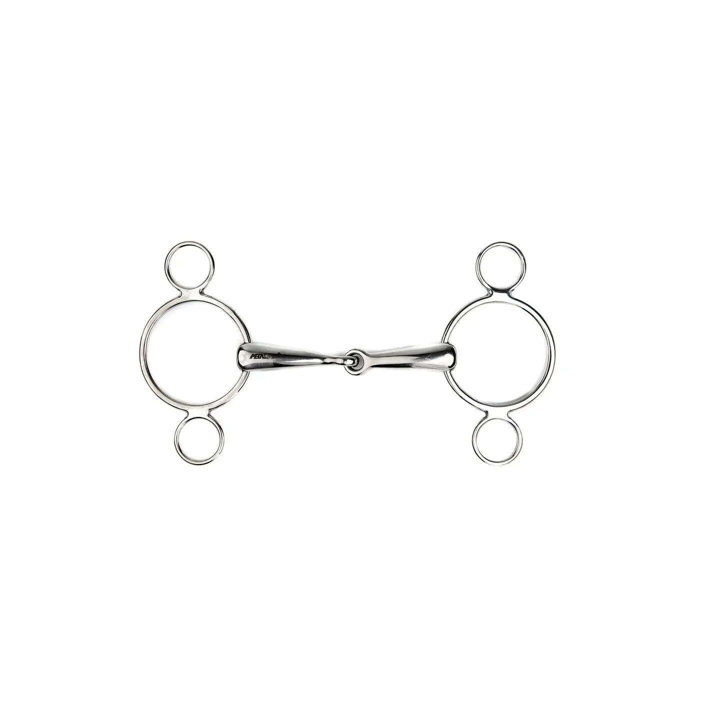 Comparer les prix de Mors 3 ou 4 anneaux pour cheval réglable Metalab