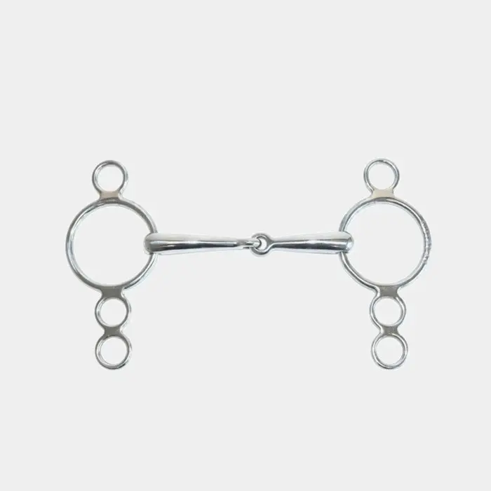 Comparer les prix de Mors 4 anneaux pour cheval réglable Metalab