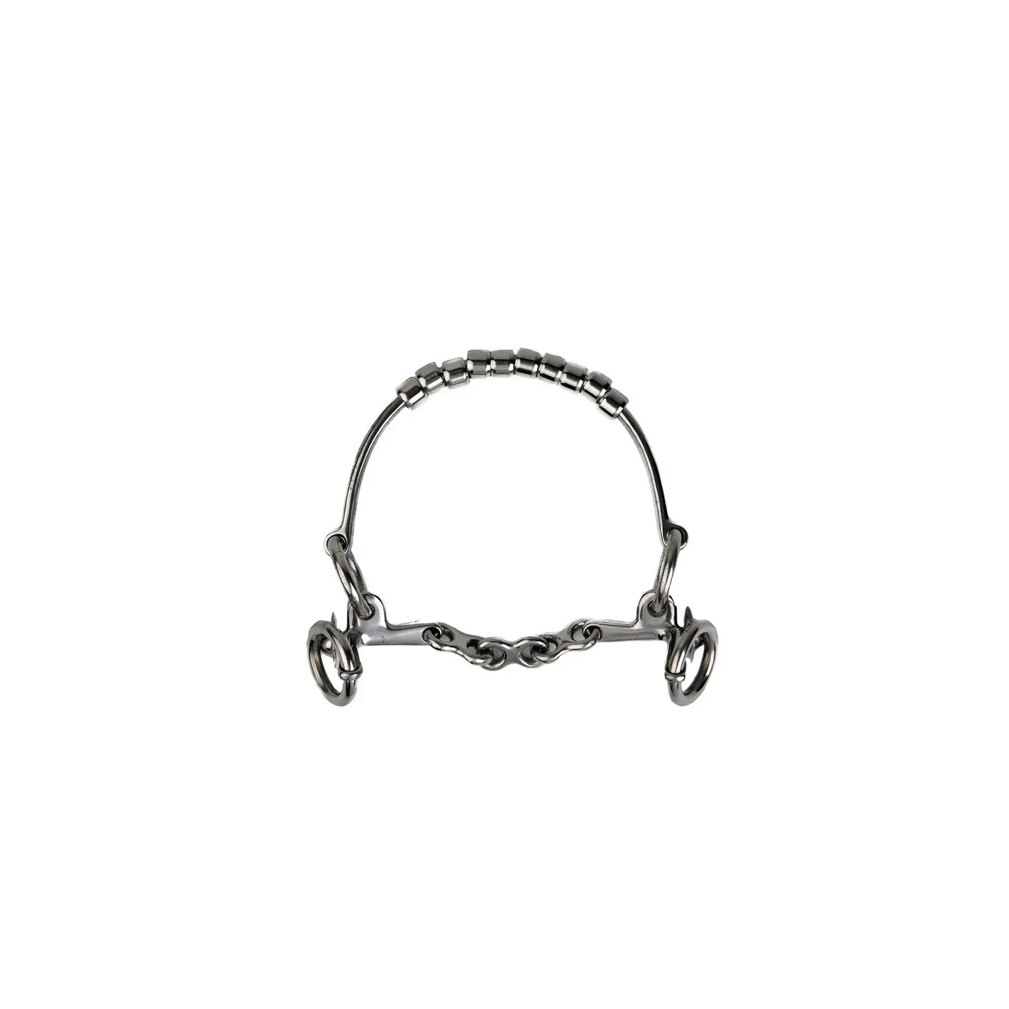 Mors 2 anneaux pour cheval relaxation Metalab Magic System