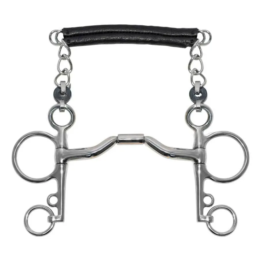 Meilleurs prix pour Pelham pour cheval cintré, passage de langue branches longues Metalab Elite