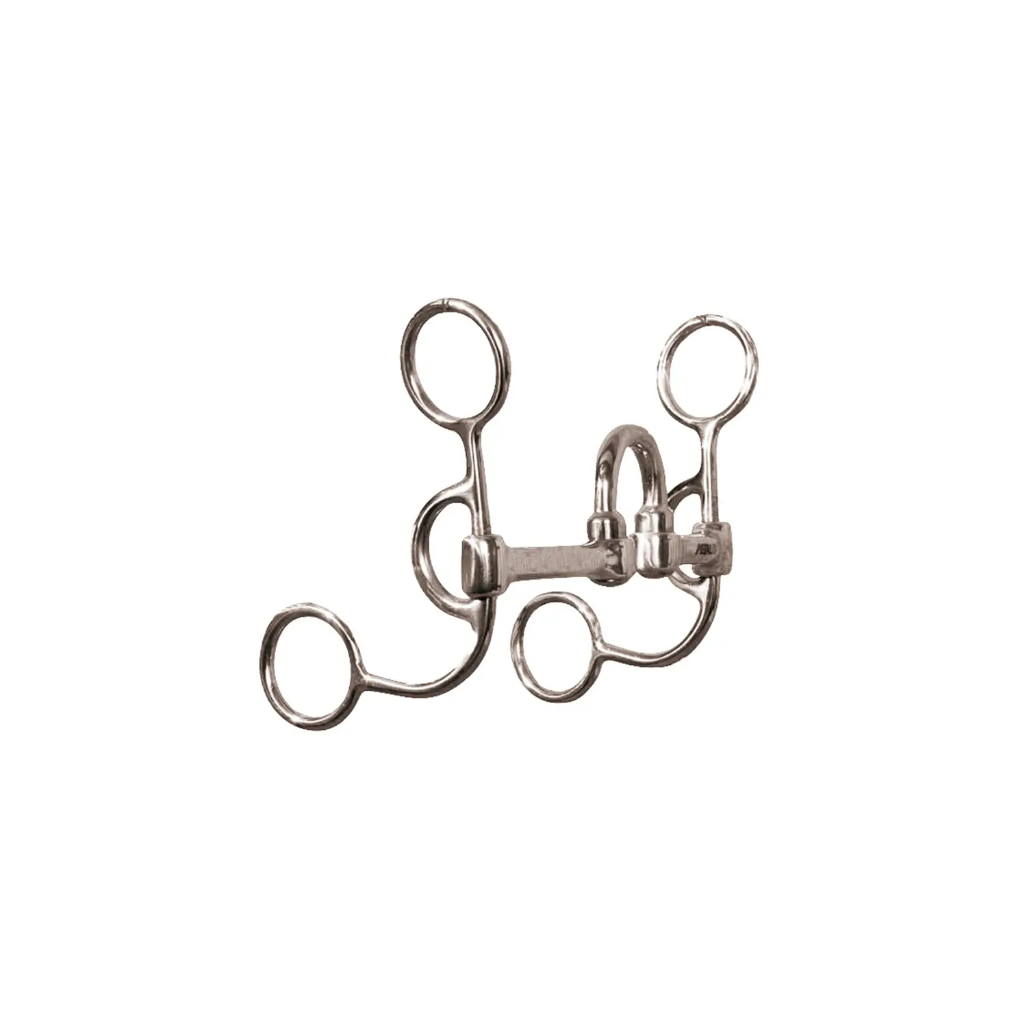 Comparer les prix de Mors western snaffle pour cheval court Metalab