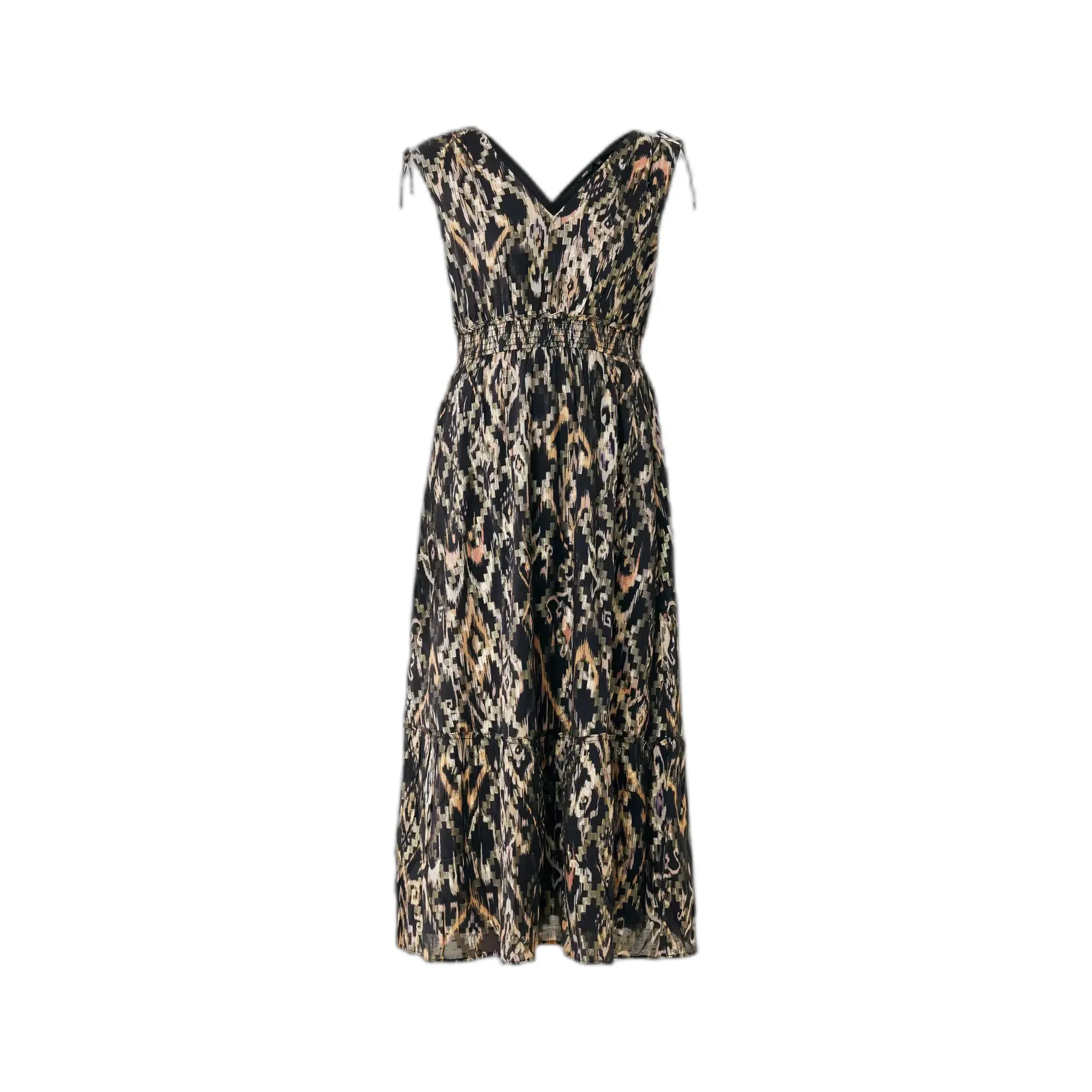 Maxikleid aus Lurex-Jacquard Damen Mexx