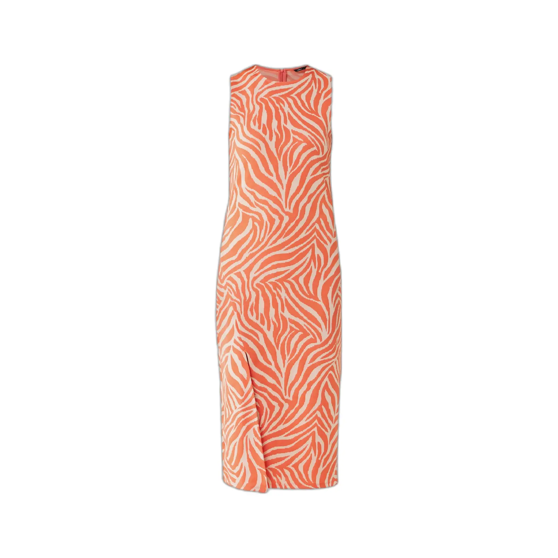 Strickkleid, Damen Mexx Zebra Jaquard