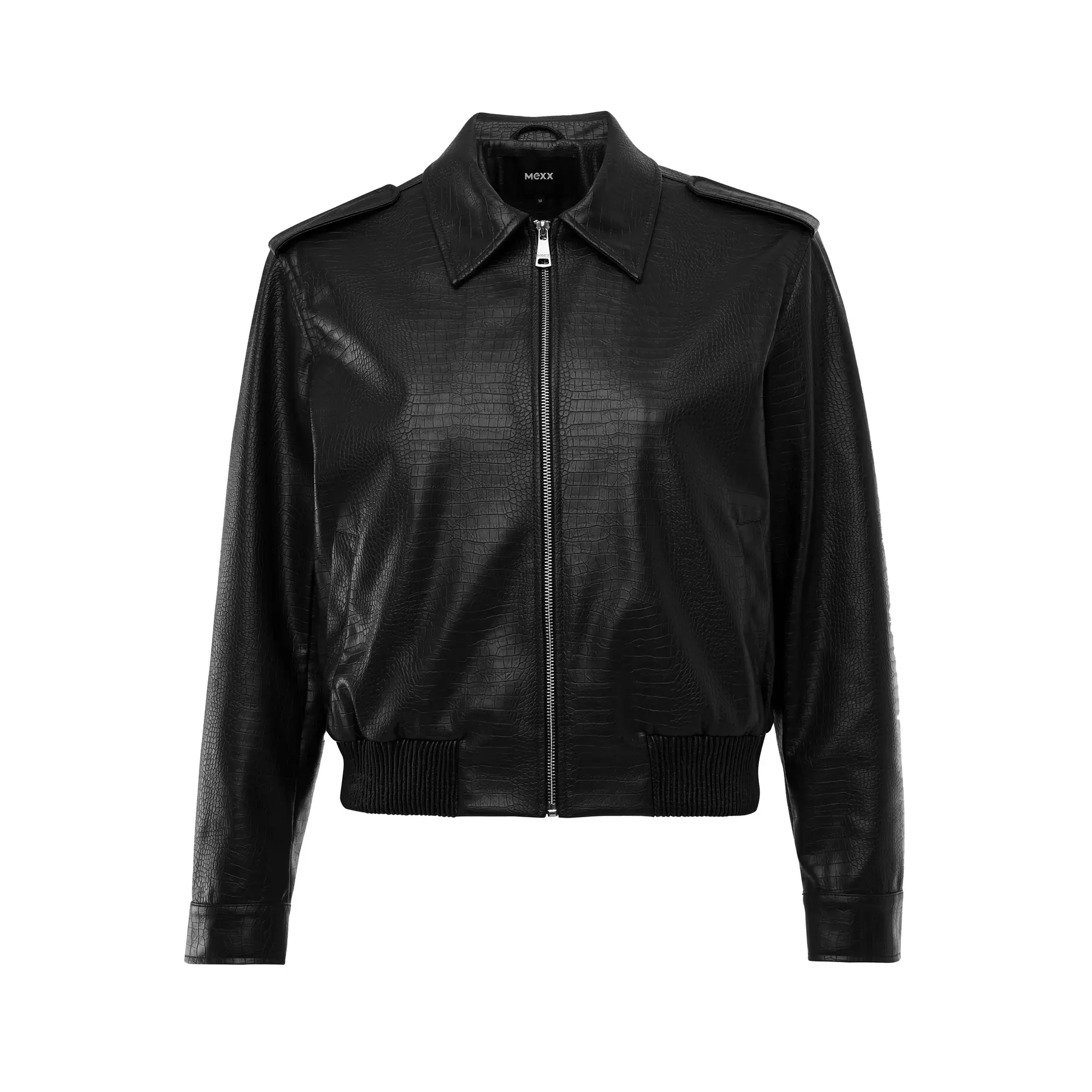 Lederjacke Damen Mexx Croco