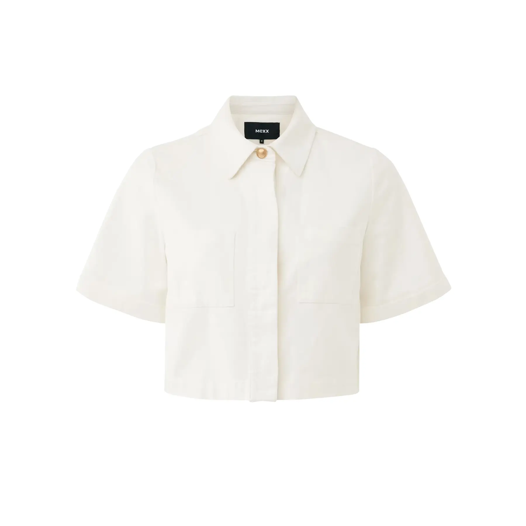 Kurzarmshirt aus Baumwolle für Damen Mexx
