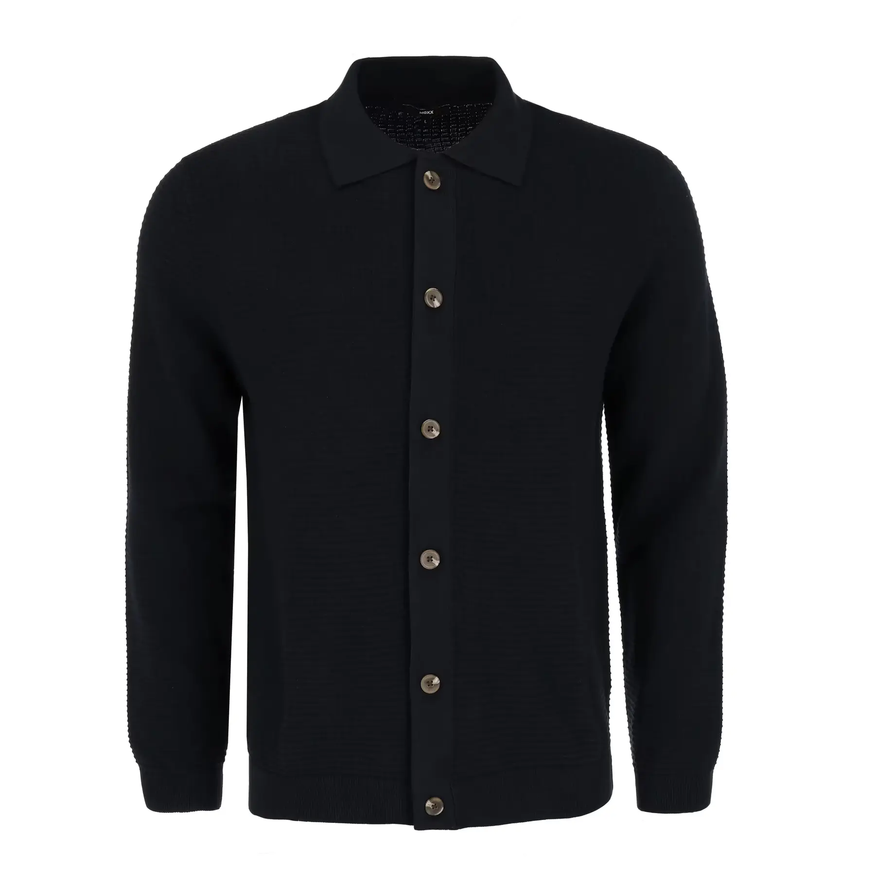 Langärmeliges Poloshirt aus Mesh Mexx