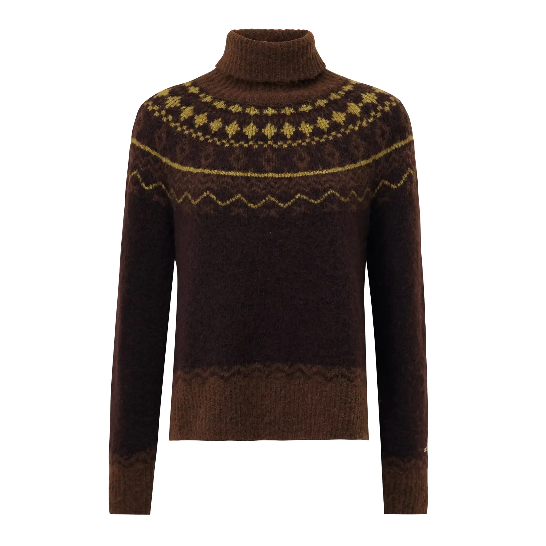 Jacquard-Rollkragenpullover für Damen Mexx Nordic