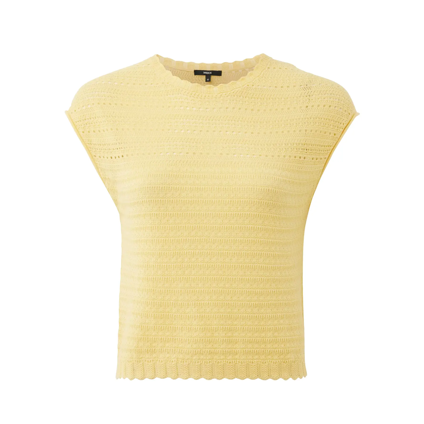 Top Damen Mexx Ajour Capsleeve