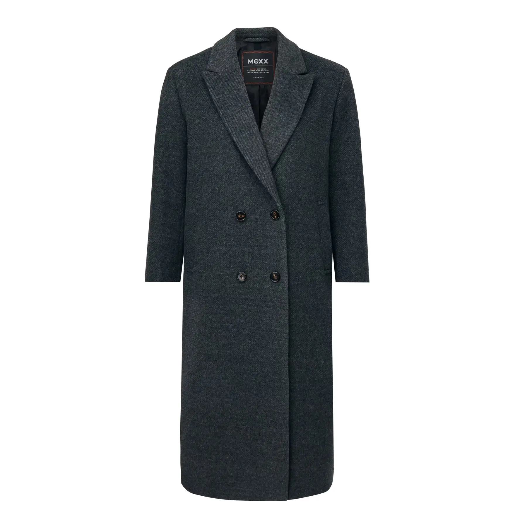 Langer Mantel aus Wolle, Damen Mexx