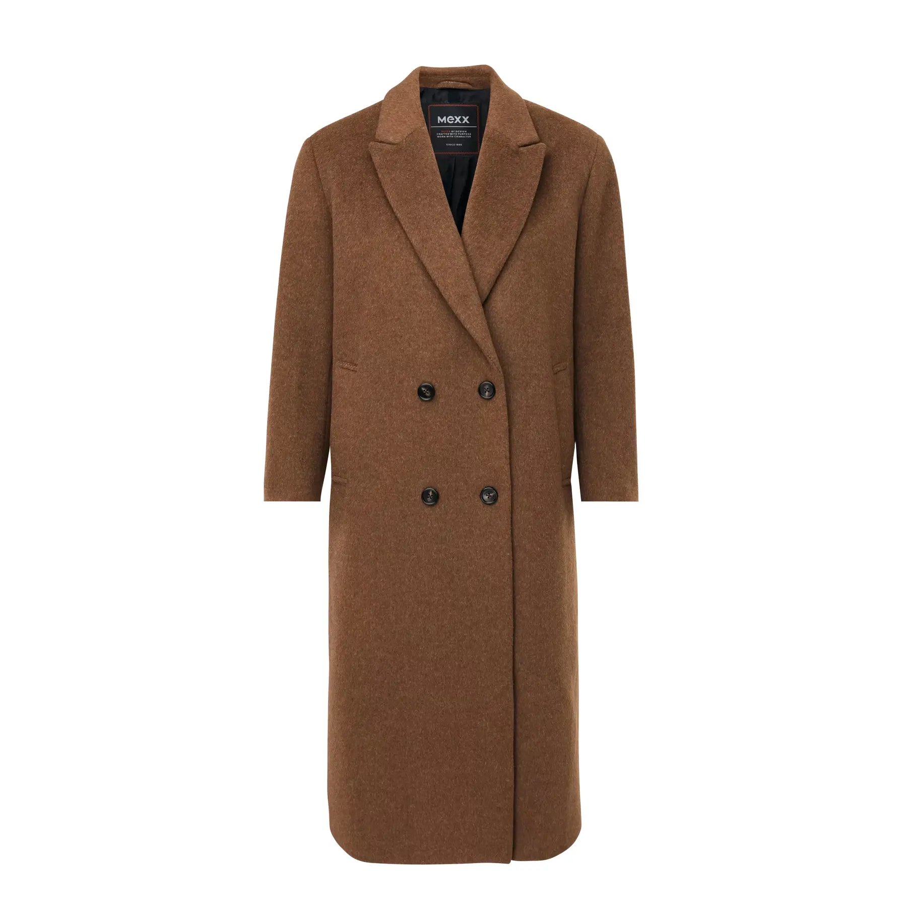 Langer Mantel aus Wolle, Damen Mexx