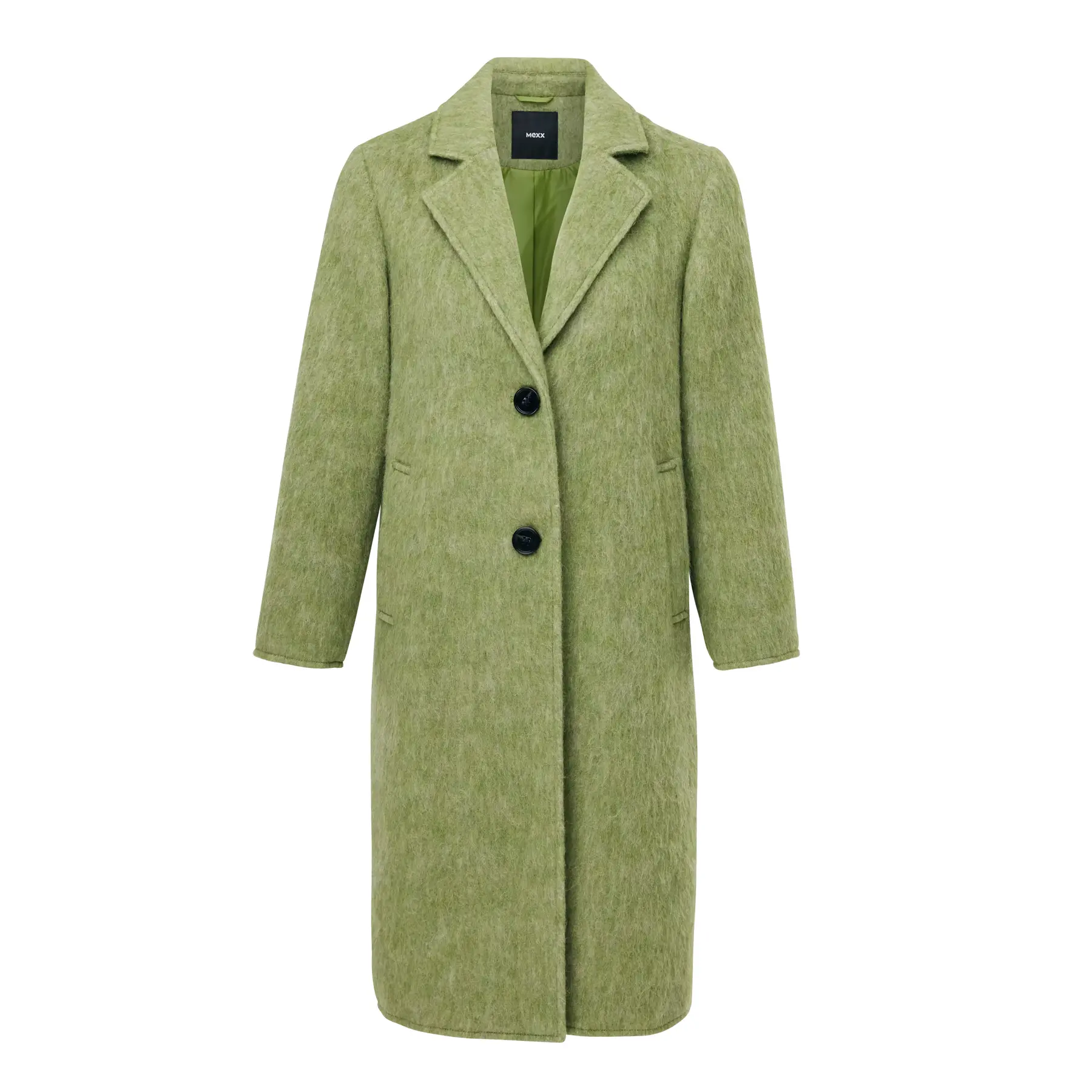 Flauschiger Wollmantel Damen Mexx