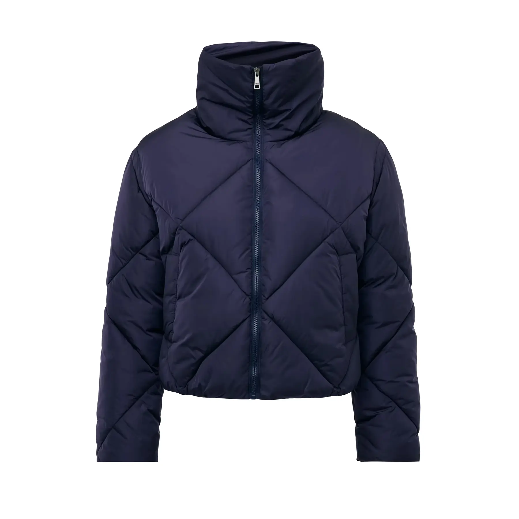 Kurze Steppjacke mit Rauten-Muster und Stehkragen Damen Mexx