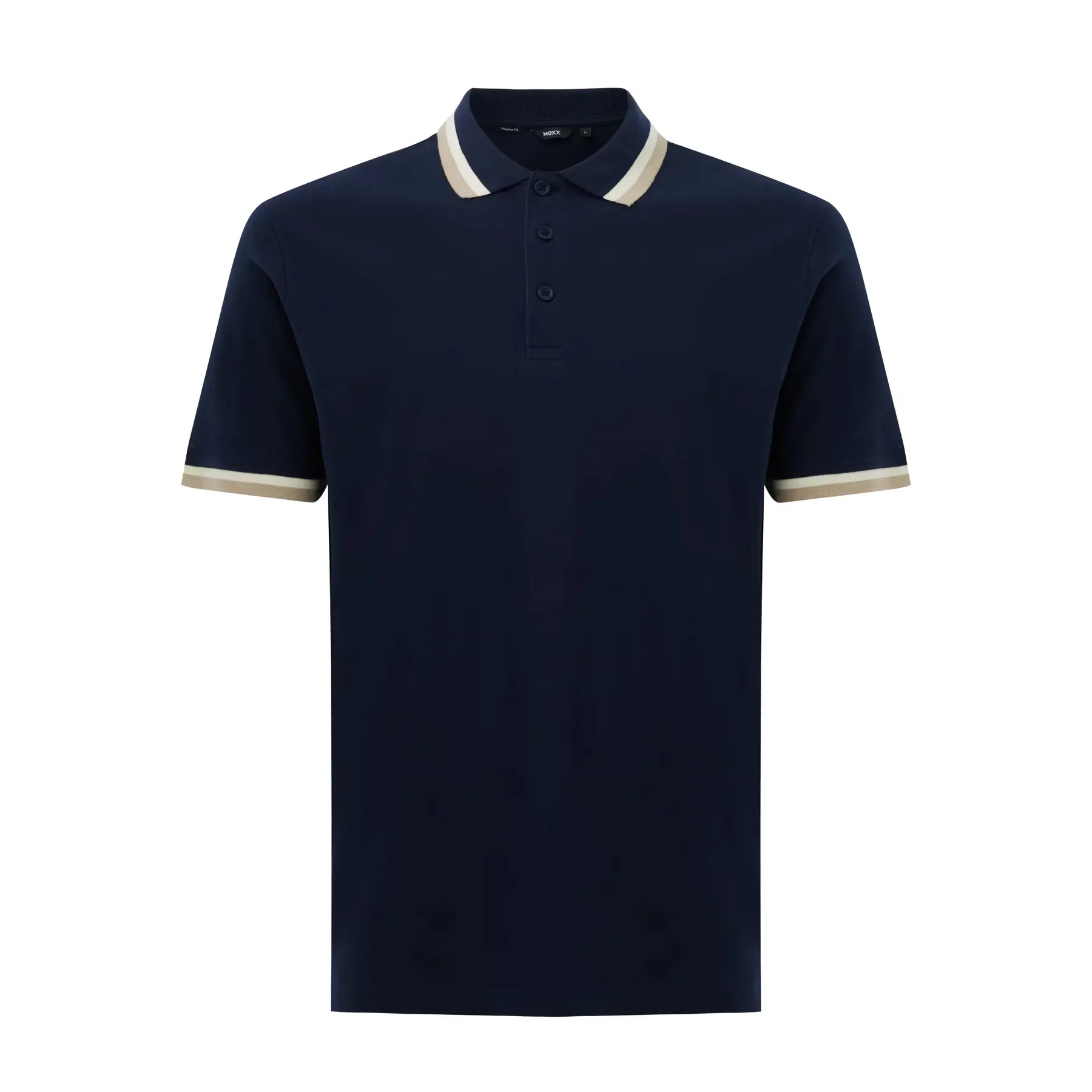 Polo Piqué mit kontrastierendem Paspel Mexx Toubkal