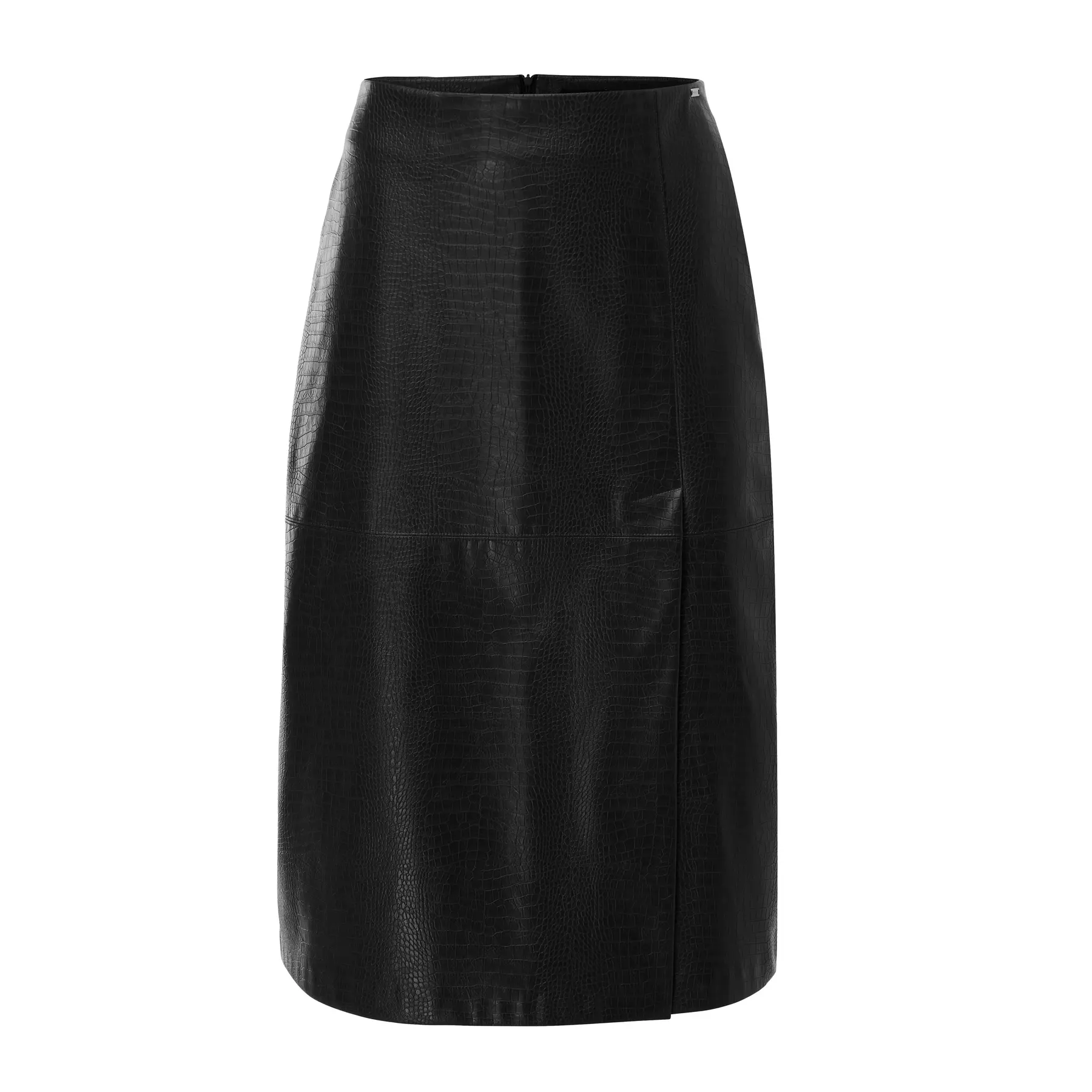 Lederrock Damen Mexx Croco