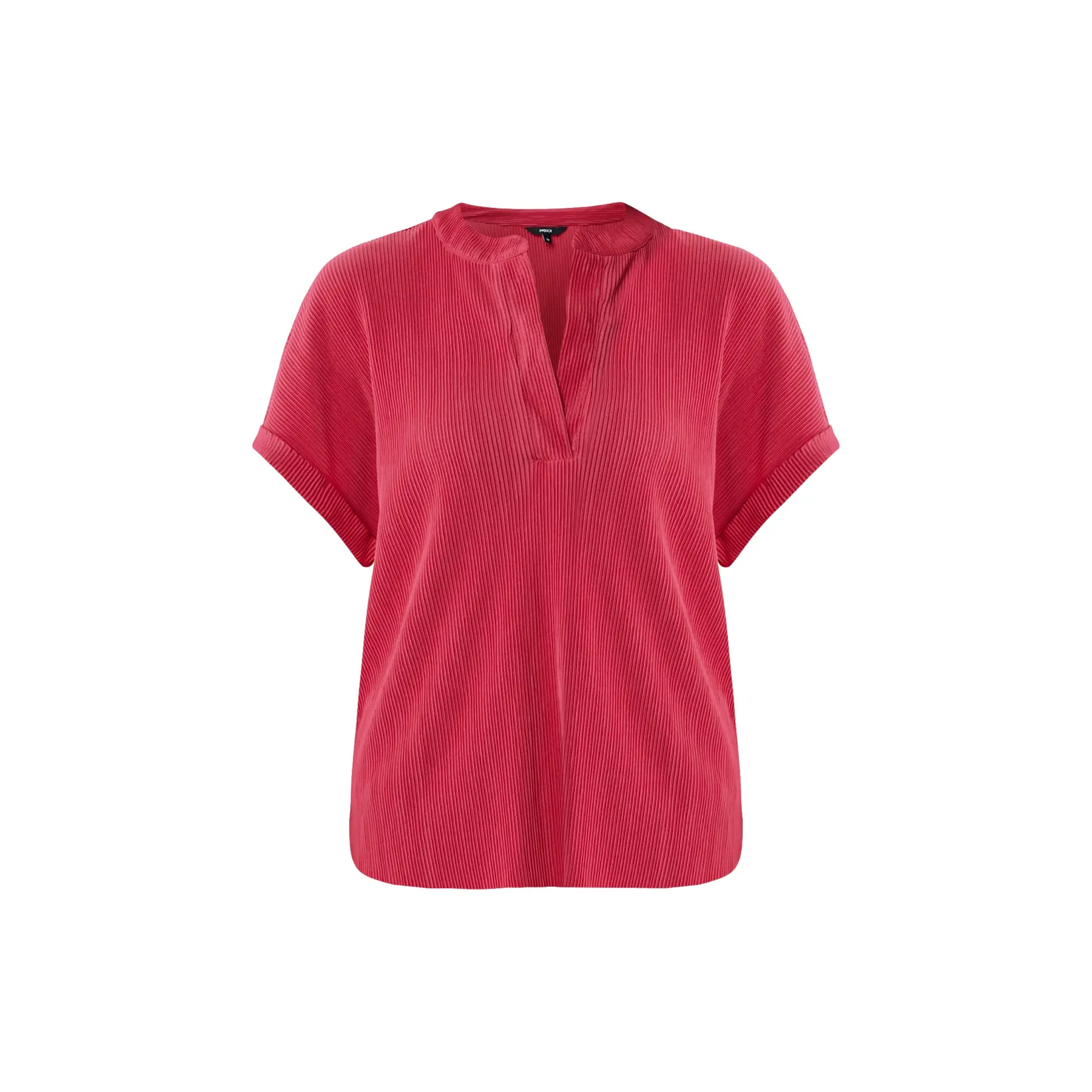 Blusa con colletto alto donna