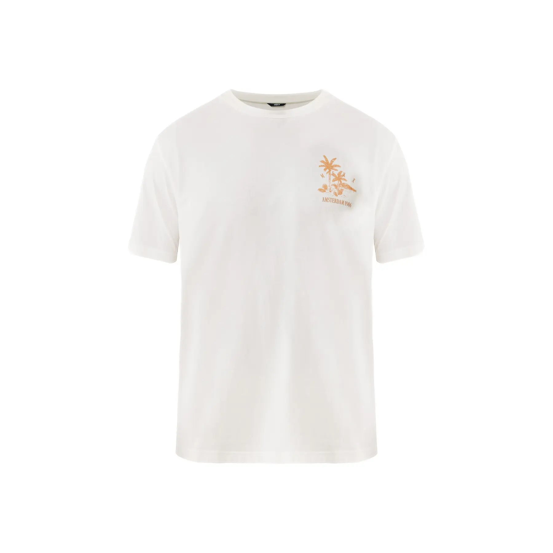 T-Shirt mit Front- und Rückendruck Mexx