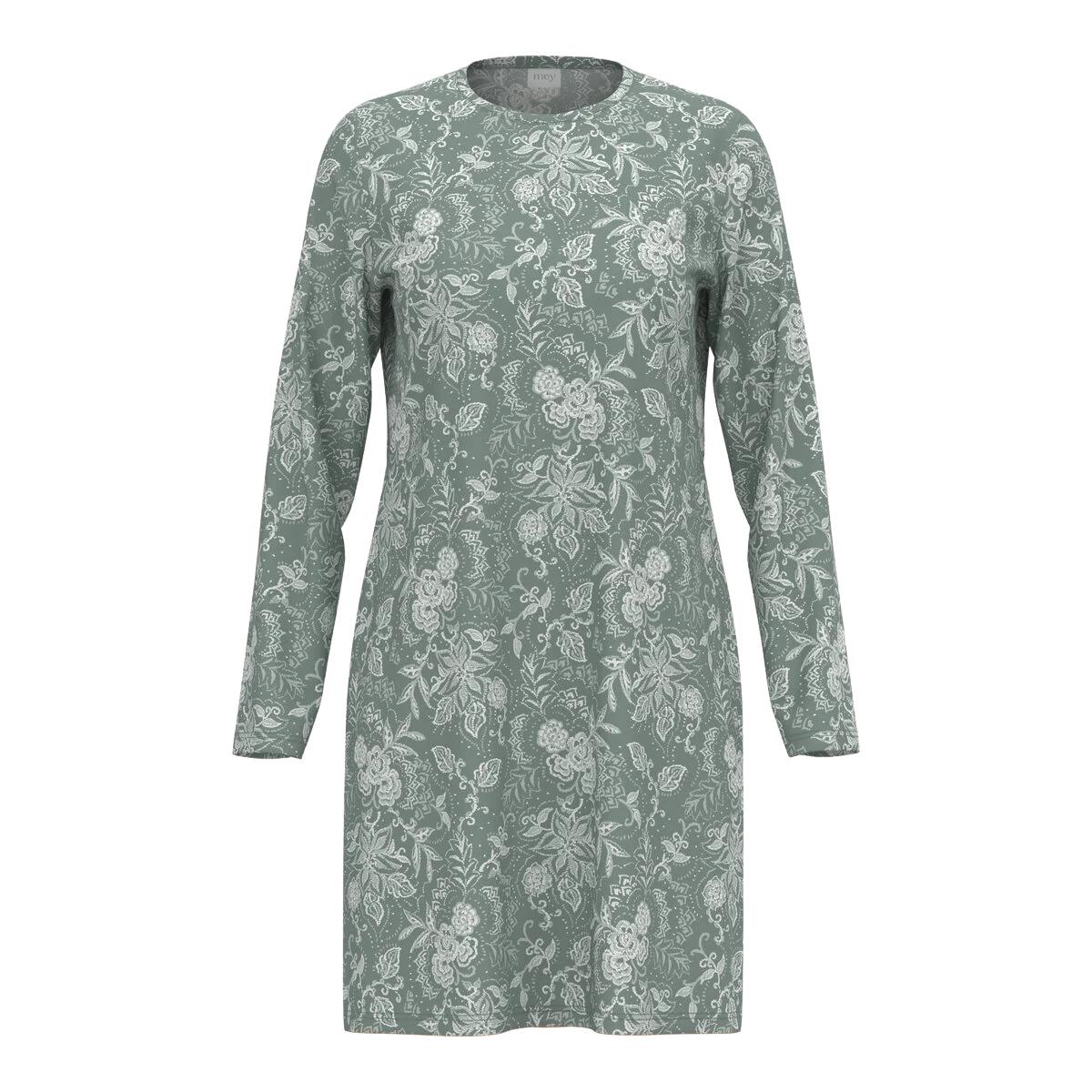4067946101495 - Damen Nachthemd mit langen Ärmeln Mey Painted Paisley
