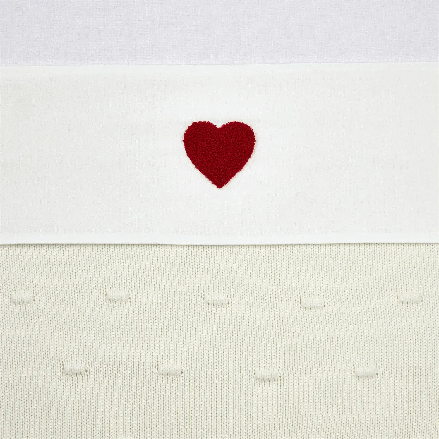 Bettlaken Baby Meyco Baby Sweet Heart 100x150 Cm
