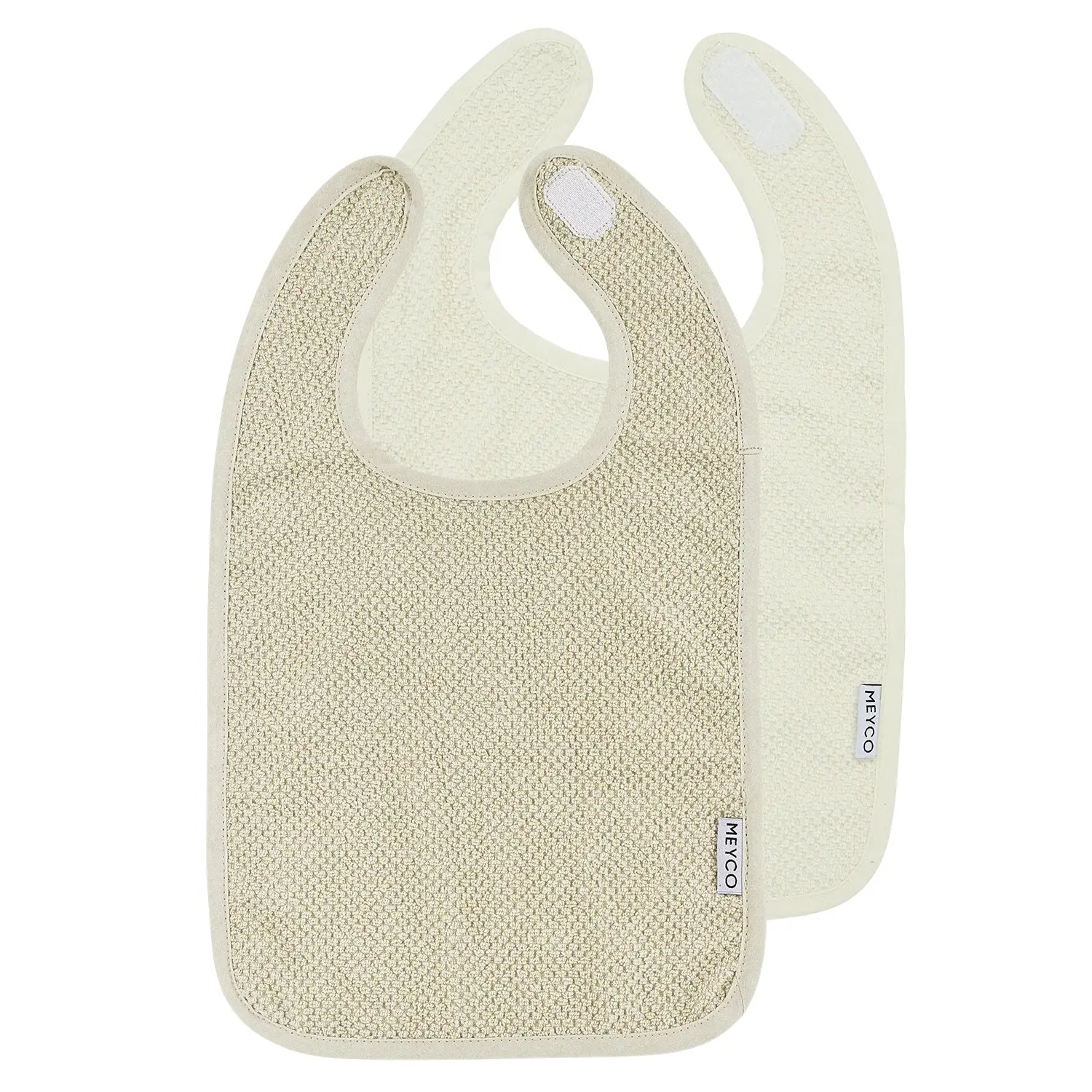 Klett-Lätzchen Baby Meyco Baby Popcorn (x2)