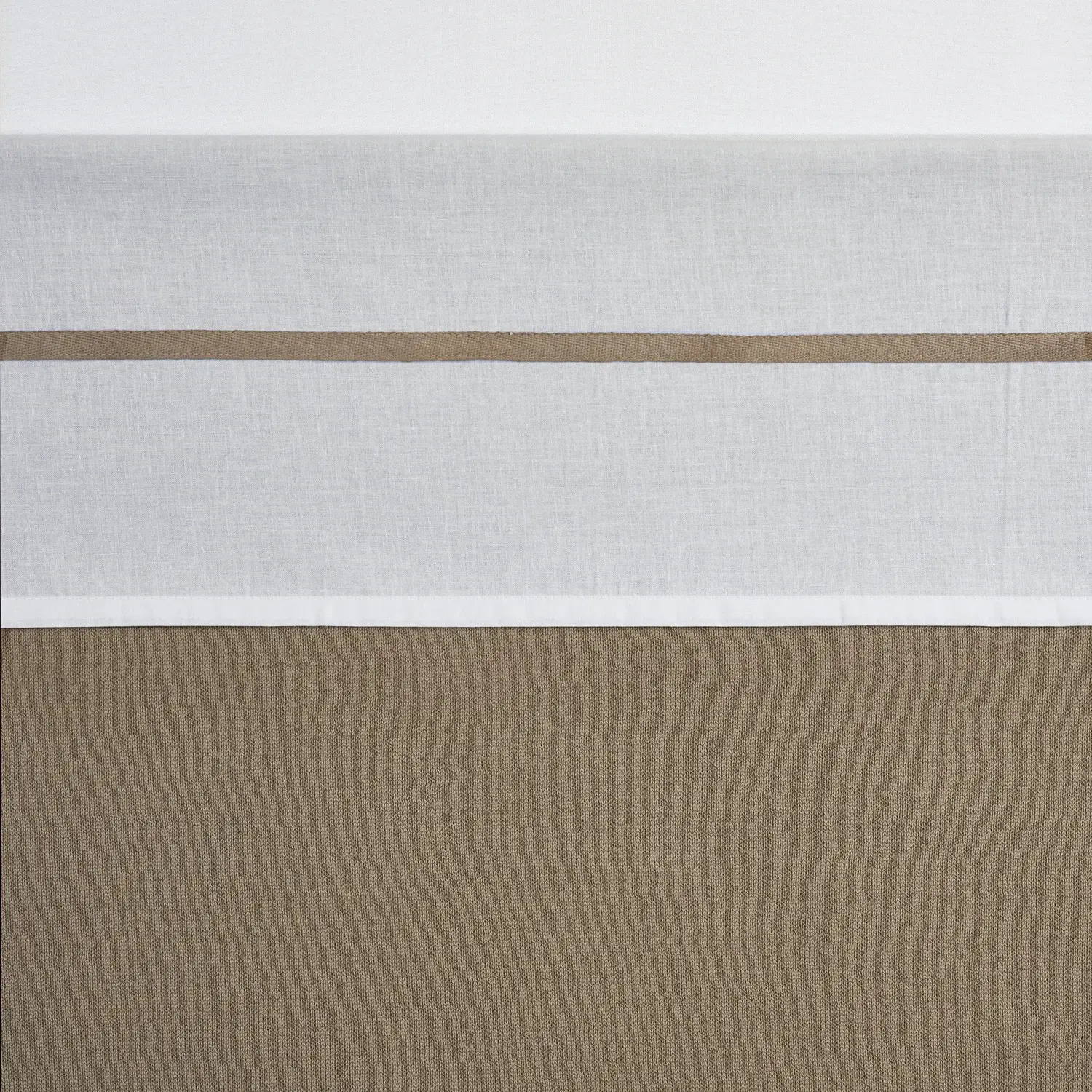 Bettlaken Mit Paspel Für Baby Meyco Baby 100x150 Cm