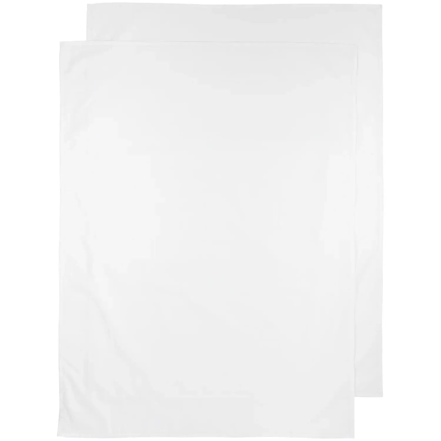 Einfarbiges Baby-Bettlaken Meyco Baby 75x100 Cm (x2)