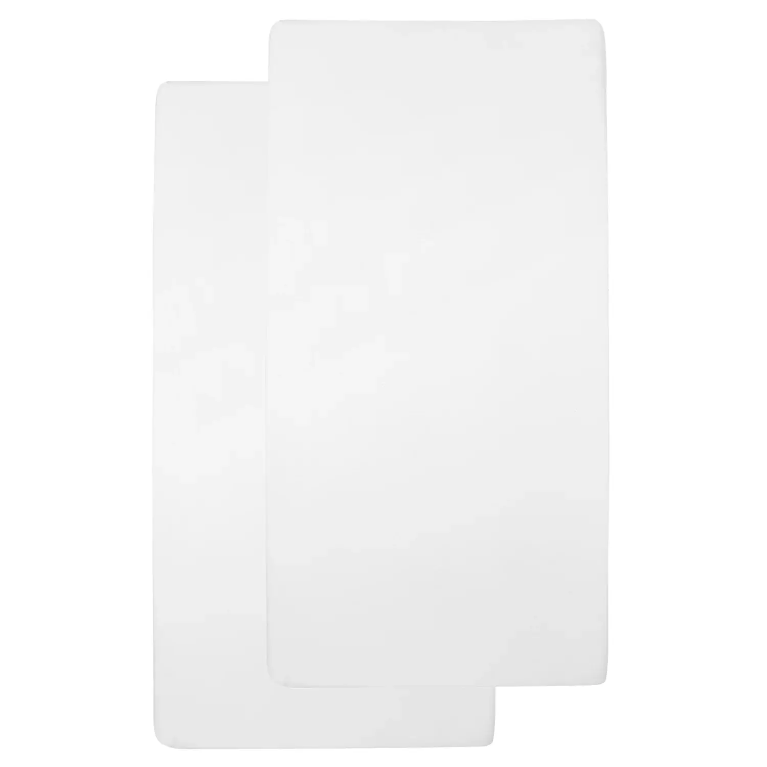 Jersey Spannbetttuch Für Baby-Matratze Meyco Baby 60x120 Cm (x2)