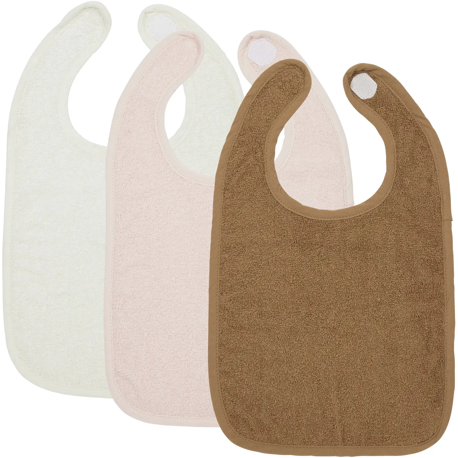Klebe-Lätzchen Baby Meyco Baby (x3)