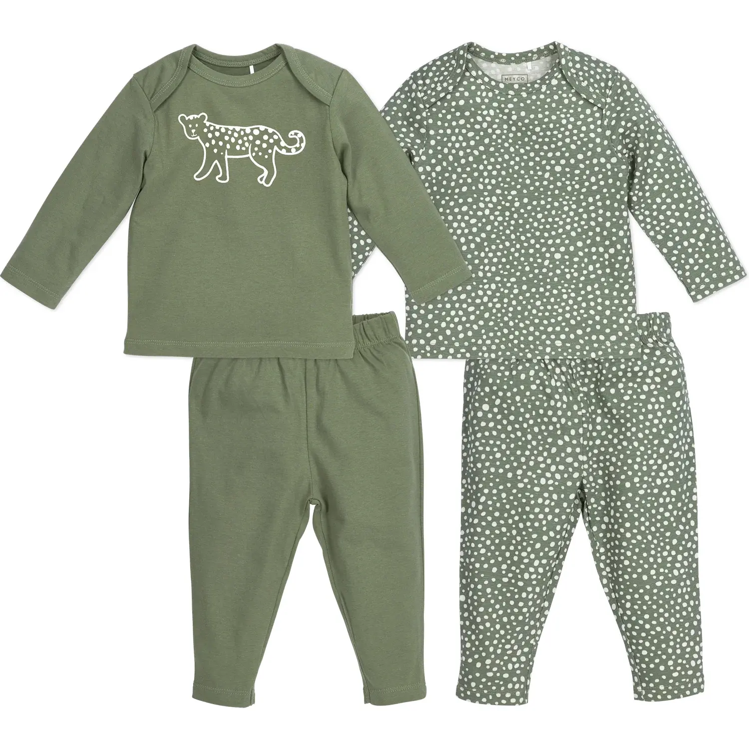 Schlafanzug Baby Meyco Baby (x2)
