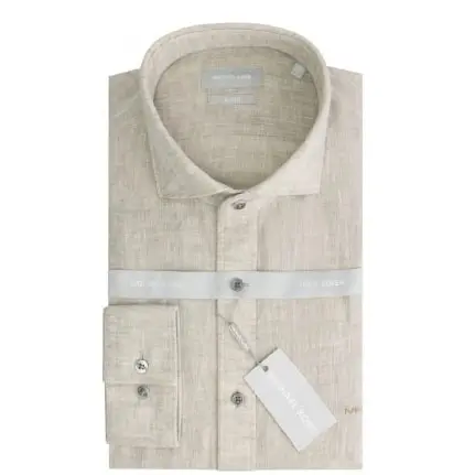 Langarmshirt Michael Kors Linen Slim Flt