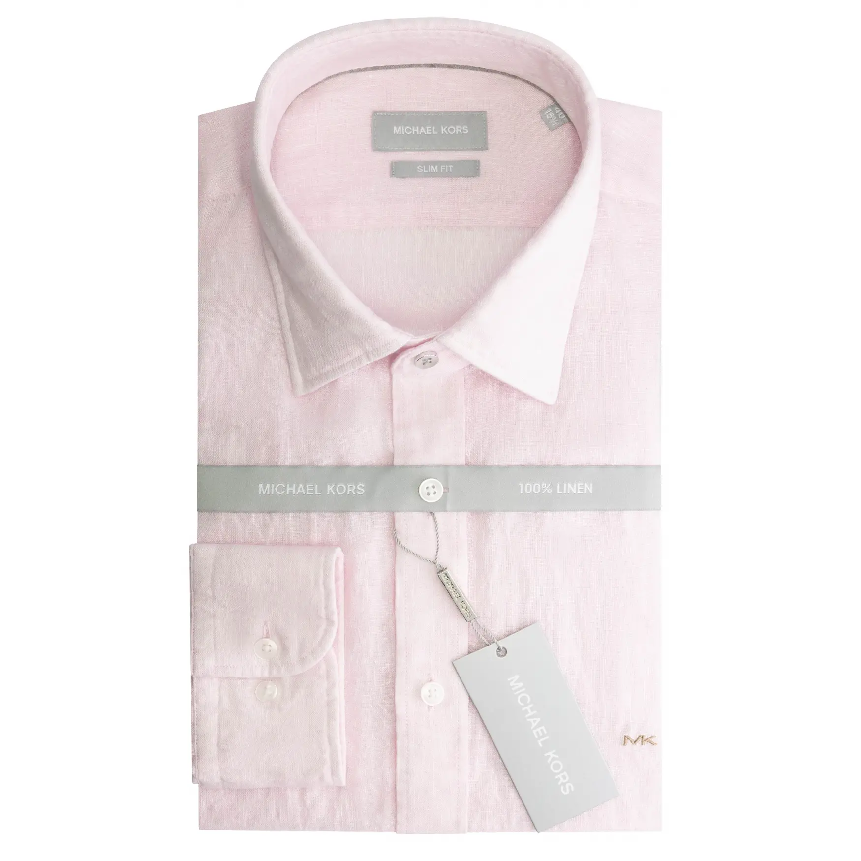 Langarmshirt Michael Kors Linen Slim Flt