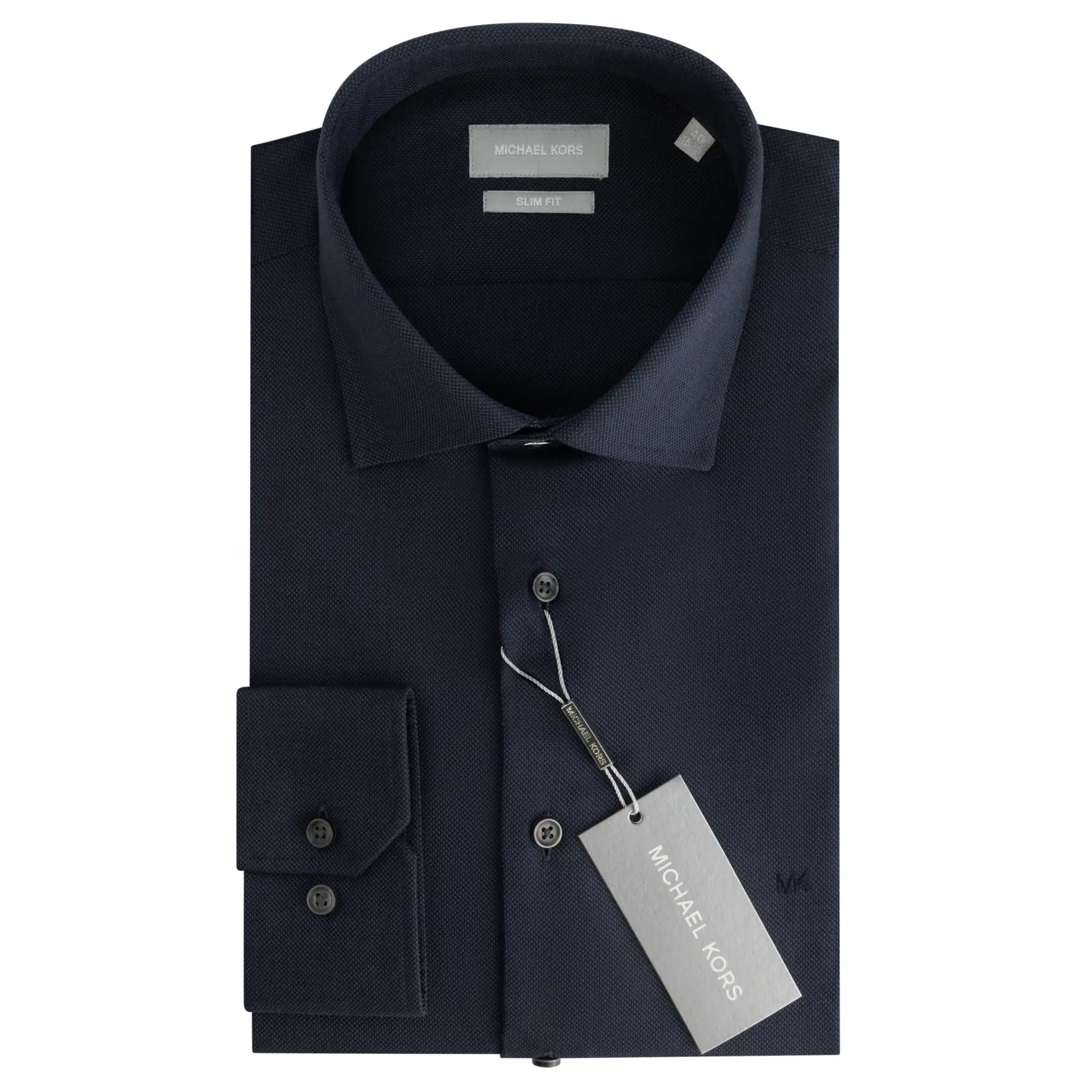 Langarmshirt Michael Kors Structured Dobby Slim
