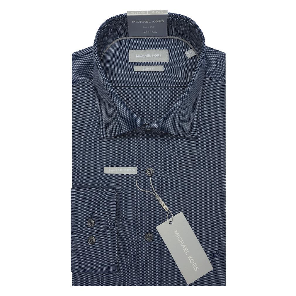 8721076161021 - Hemd Faux Uni Slim Fit