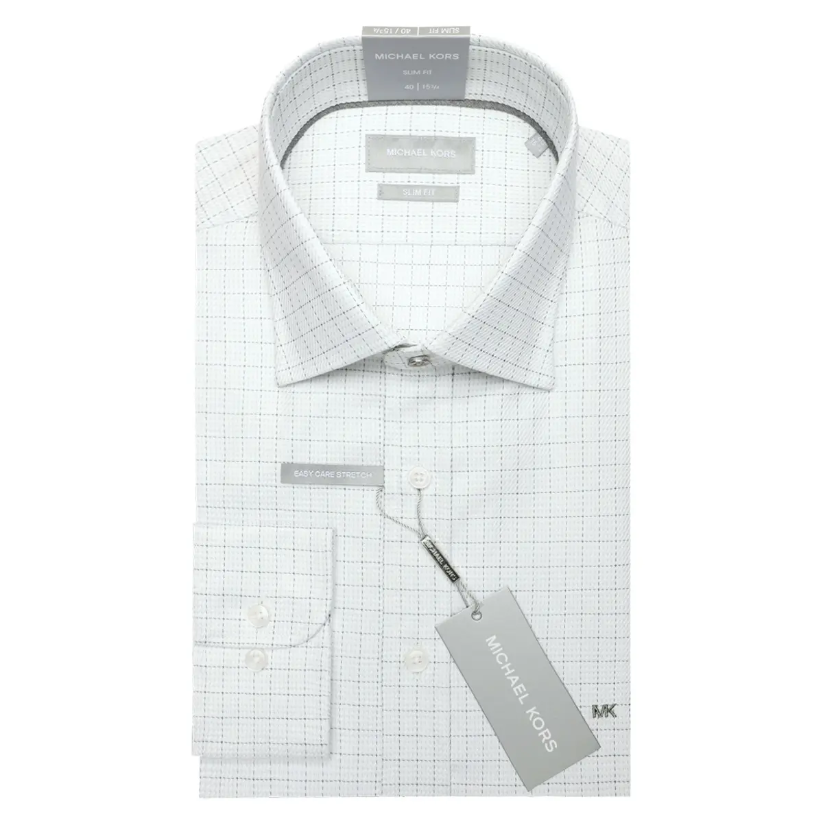 Image of Hemd Michael Kors Windowpane Slim Fit