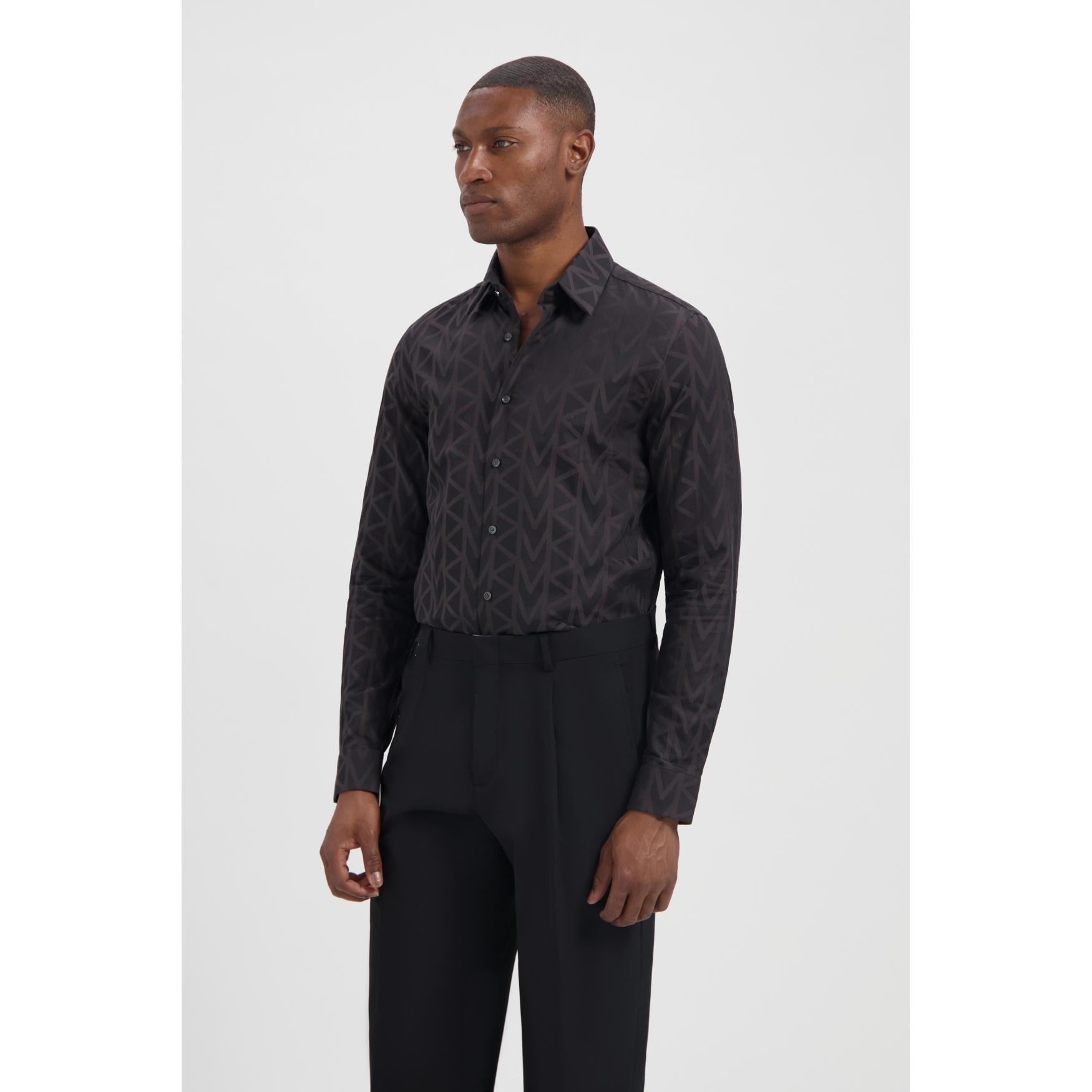 8721076163667 - Hemd Mk Jacquard Slim Fit