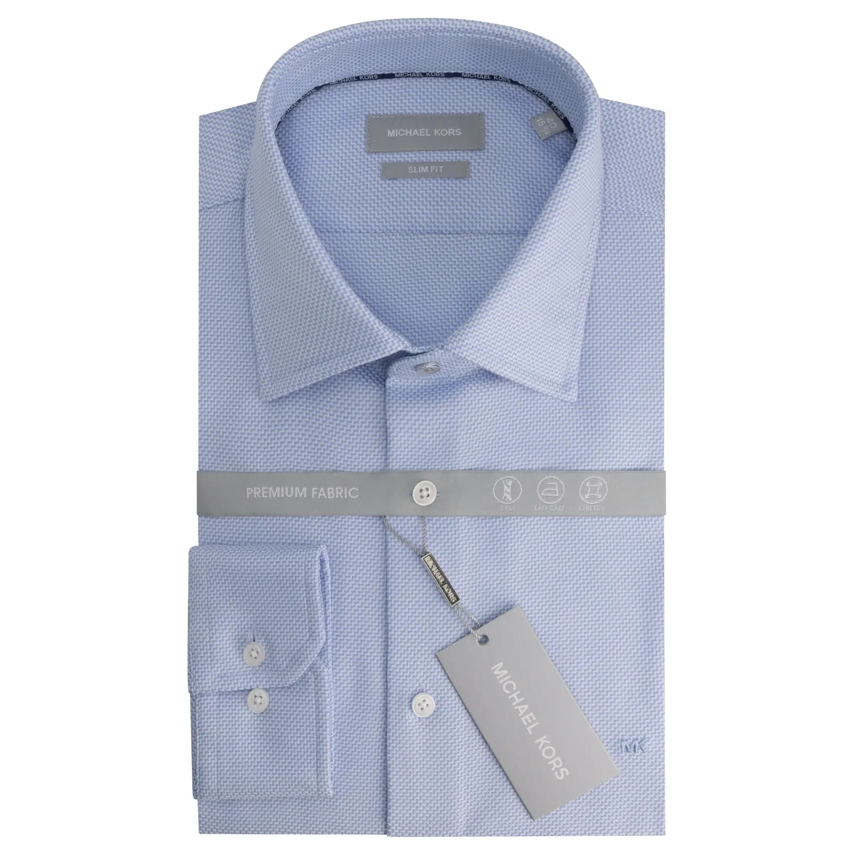 Langarmshirt Michael Kors 2Ply 3D Dobby Modern