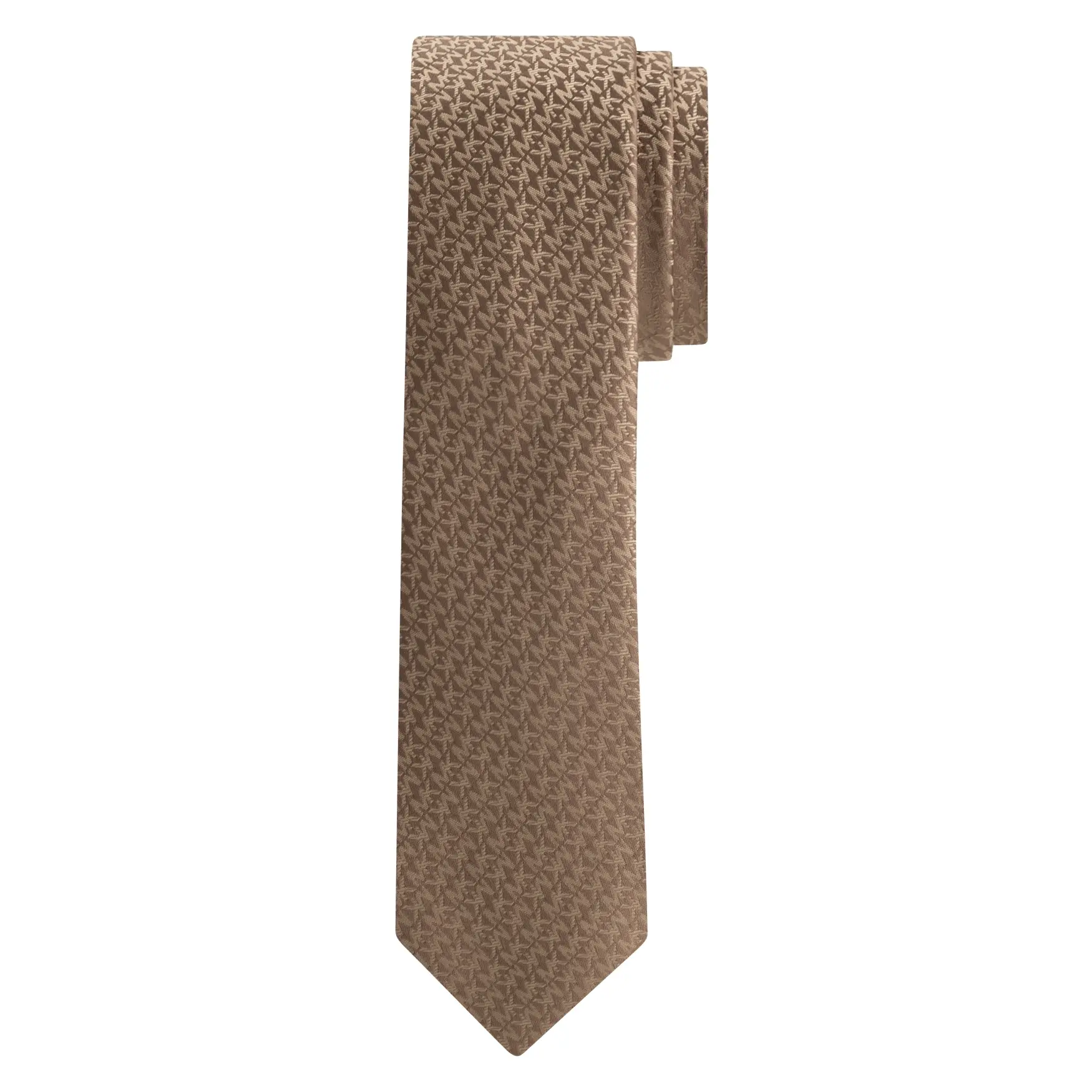 Michael Kors Men's Beige Tie Saphire Mk Logo