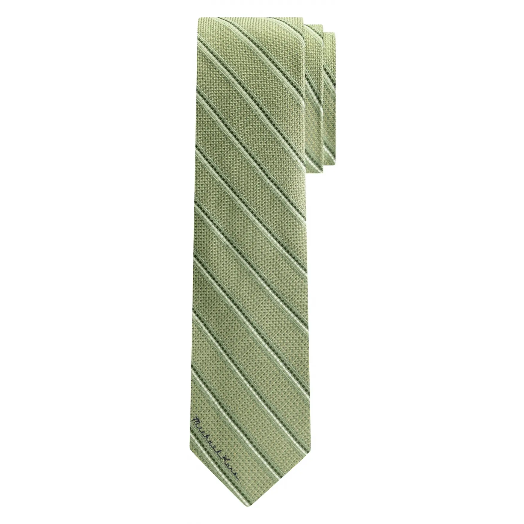 Michael Kors Men's Vert Tie Stripe Mk Logo