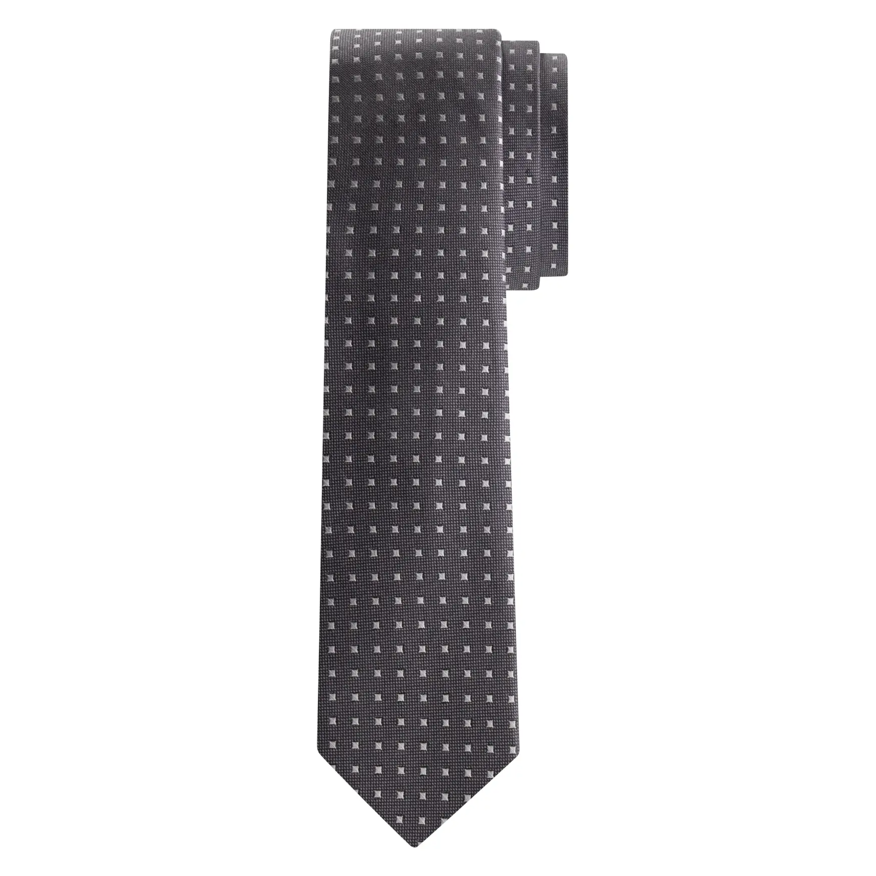 Michael Kors Men's Gris Tie Solid Tonal Dot
