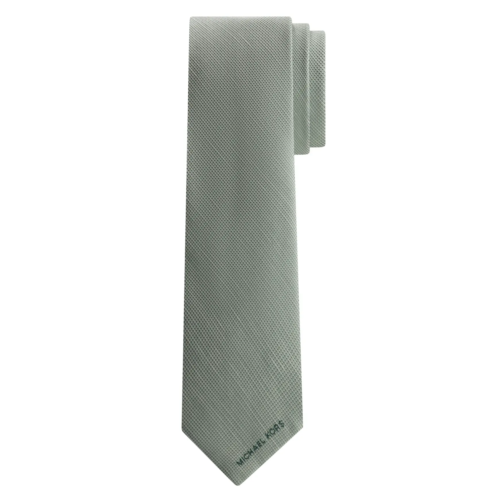Michael Kors Men's Vert Tie Silk Linen Blend