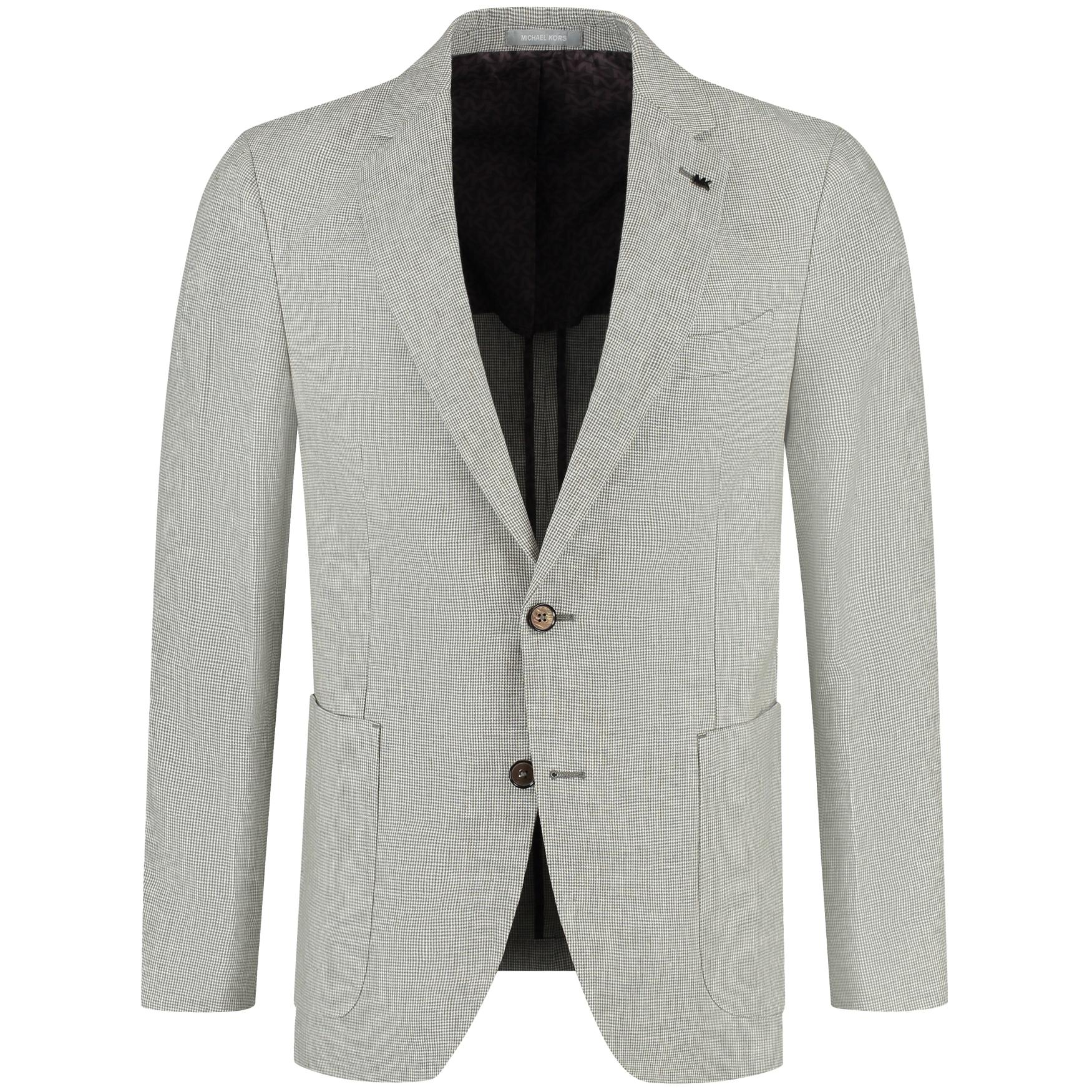8721076176049 - Blazer aus Leinen Pied De Poule Linen