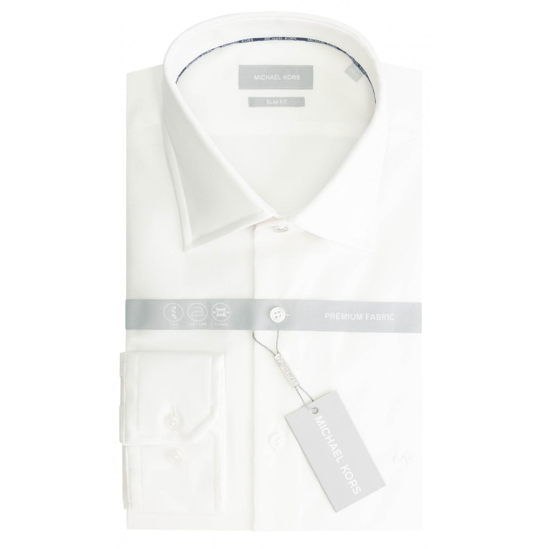 8720509617036 - Slim Twill Hemd mit 2 Falten Michael Kors