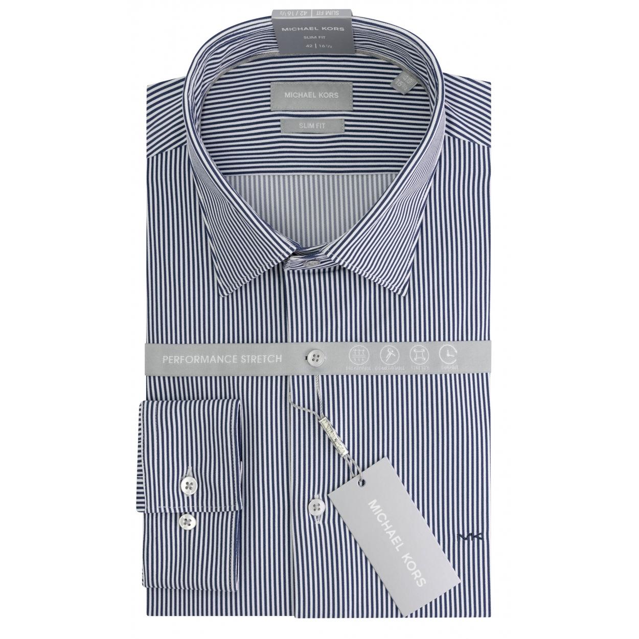 8720509681655 - Slim-Fit Streifenhemd Perform Stretch