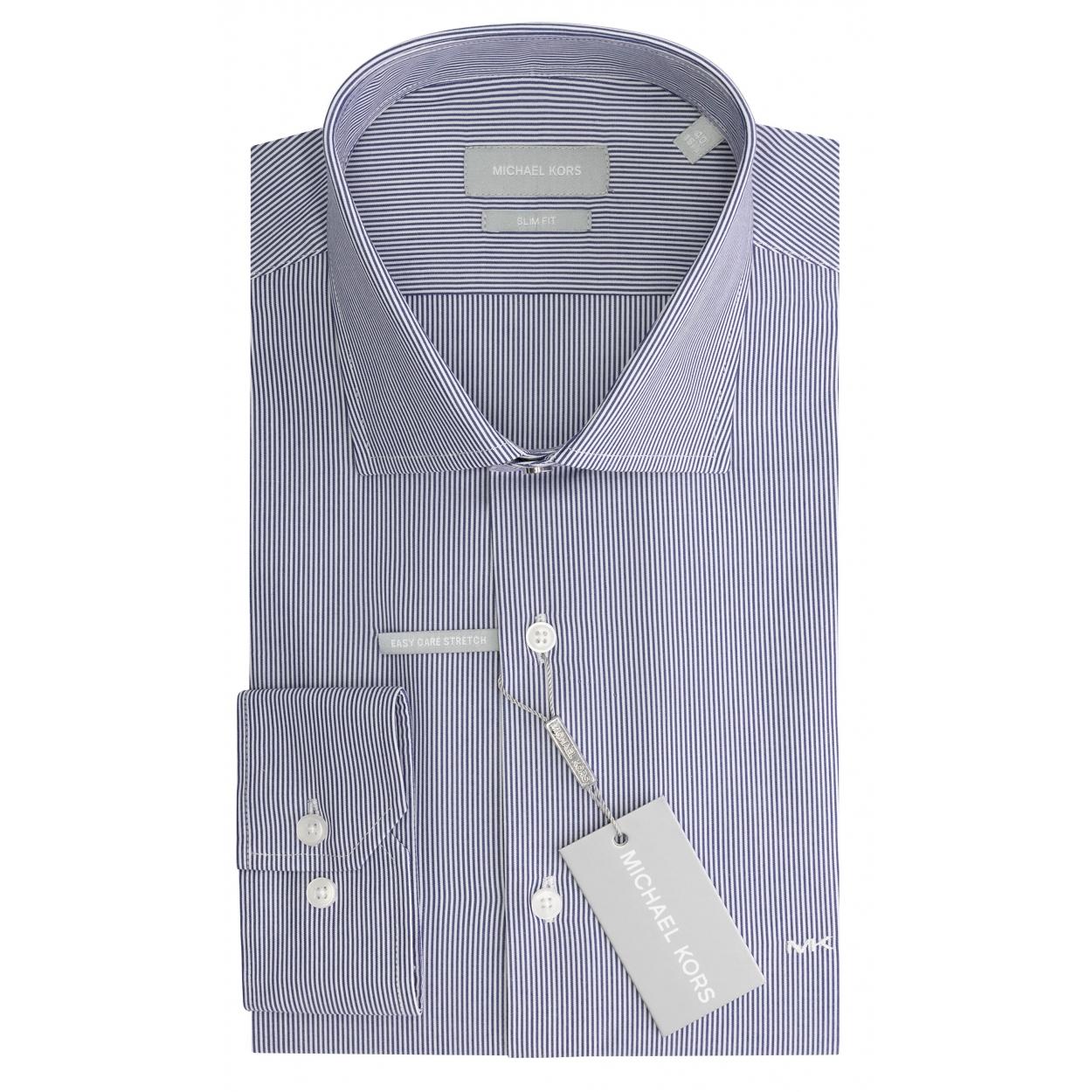 8720836918523 - Gestreifte Slim-Fit Popeline-Bluse Michael Kors