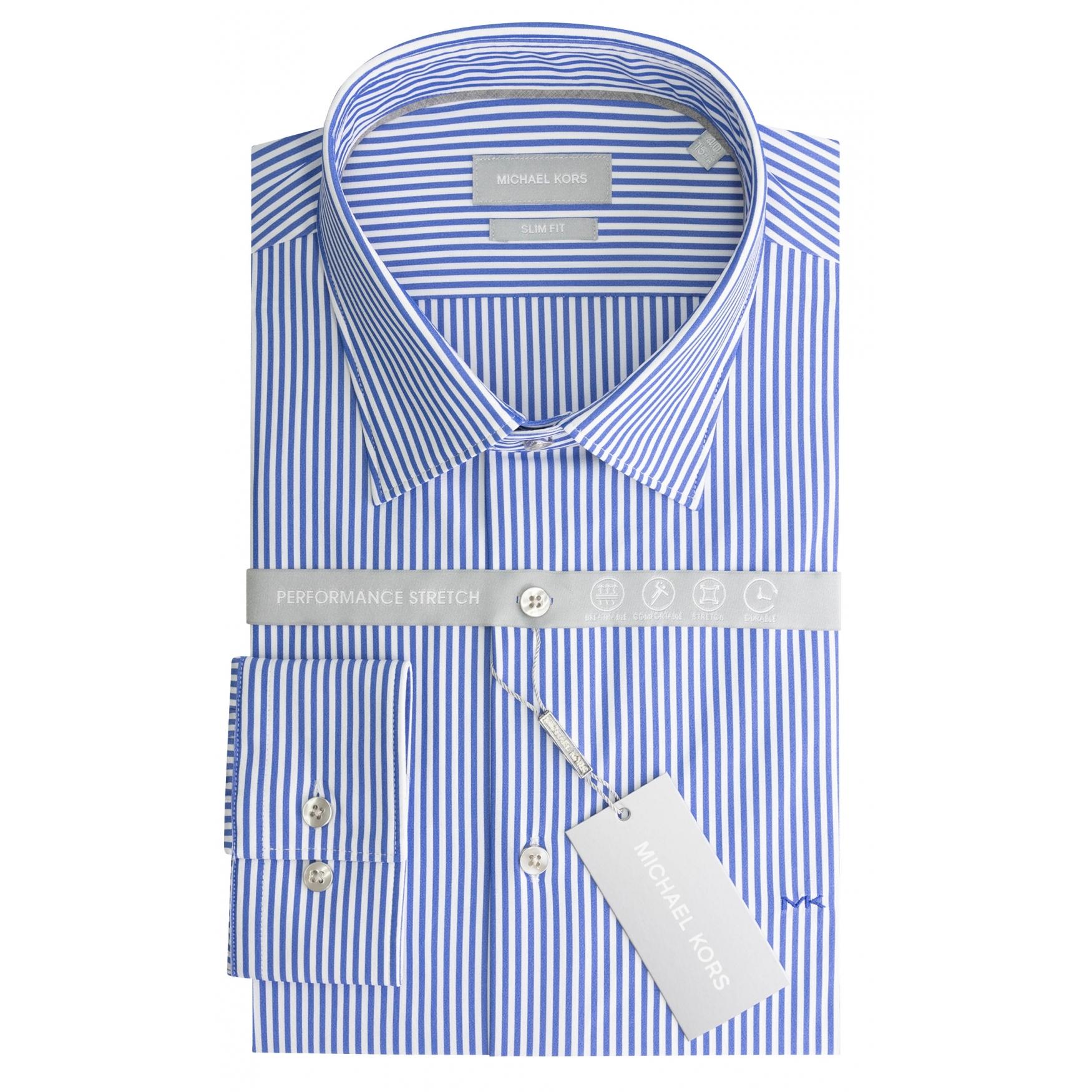 8721076008722 - Schlanke gestreifte Hemd Performance