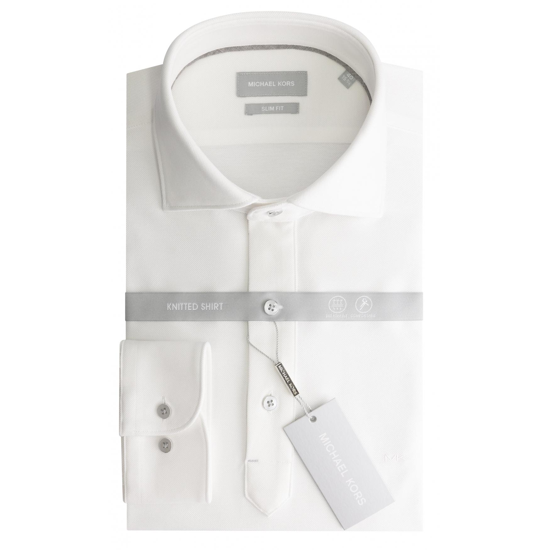 8721076081244 - Slim-Strickhemd Camicia