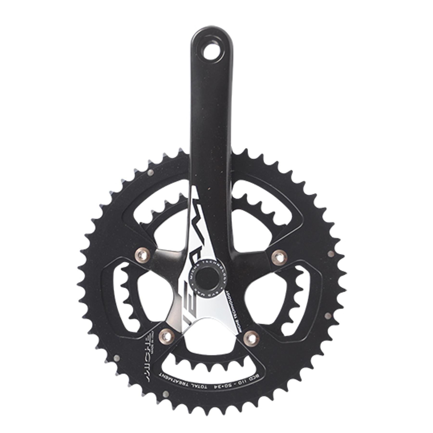 Velo Store - UK Bottom bracketless crankset Miche Compact Team Evo Max BSC | Extra 10% off with Subscription, Postage £16.79 to UK Fedex.